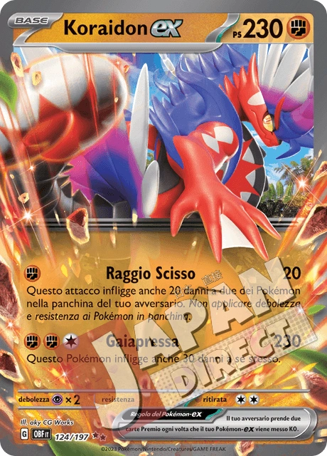 (OBF 124/197) Koraidon-ex  Double Rare