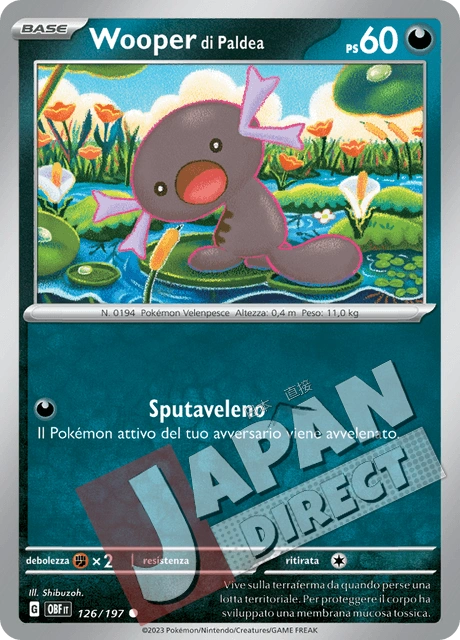(OBF 126/197) Wooper di Paldea  Comune