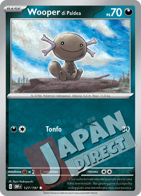 (OBF 127/197) Wooper di Paldea  Comune