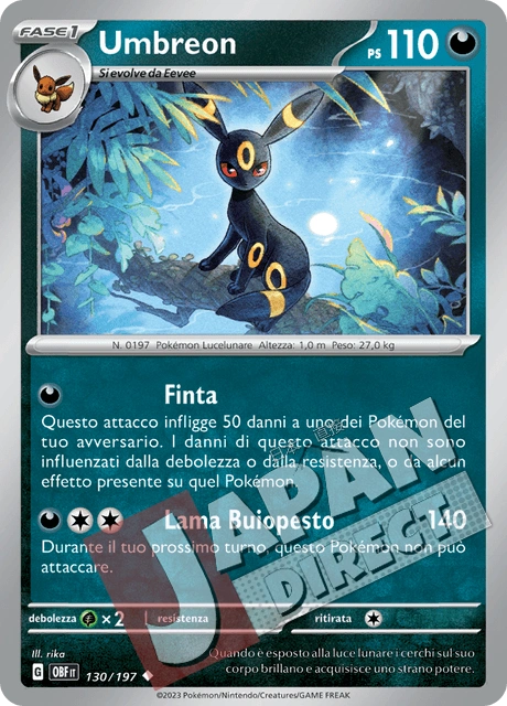 (OBF 130/197) Umbreon  Non Comune
