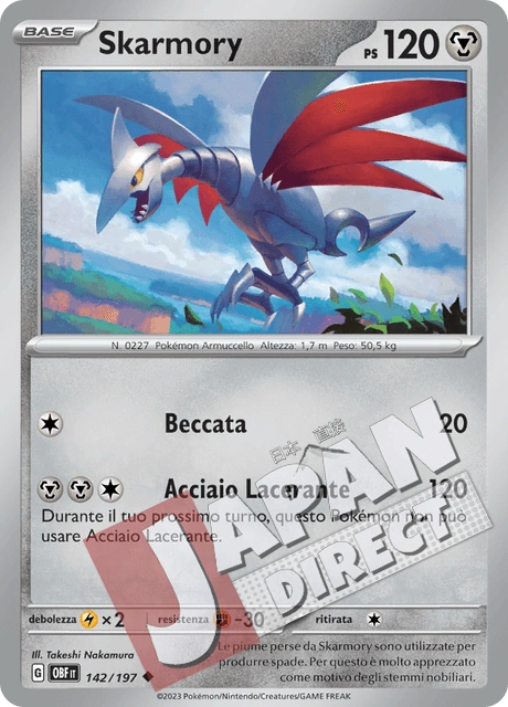 (OBF 142/197) Skarmory  Non Comune