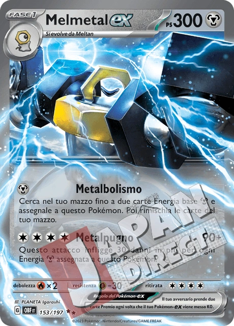 (OBF 153/197) Melmetal-ex  Double Rare