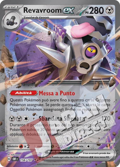 (OBF 156/197) Revavroom-ex  Double Rare