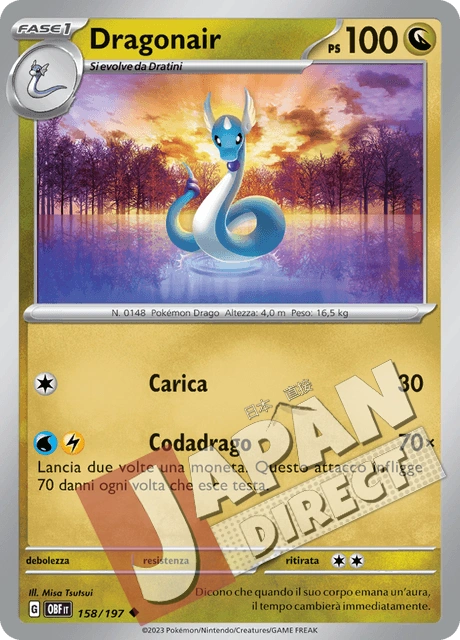 (OBF 158/197) Dragonair  Non Comune