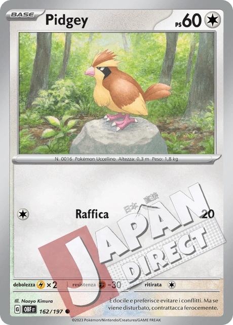 (OBF 162/197) Pidgey  Comune