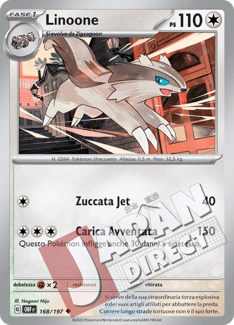 (OBF 168/197) Linoone  Non Comune