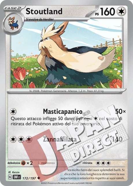 (OBF 172/197) Stoutland  Non Comune