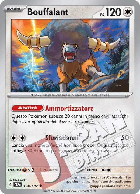 (OBF 174/197) Bouffalant  Non Comune