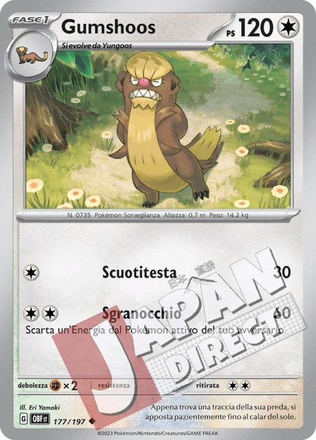 (OBF 177/197) Gumshoos  Non Comune