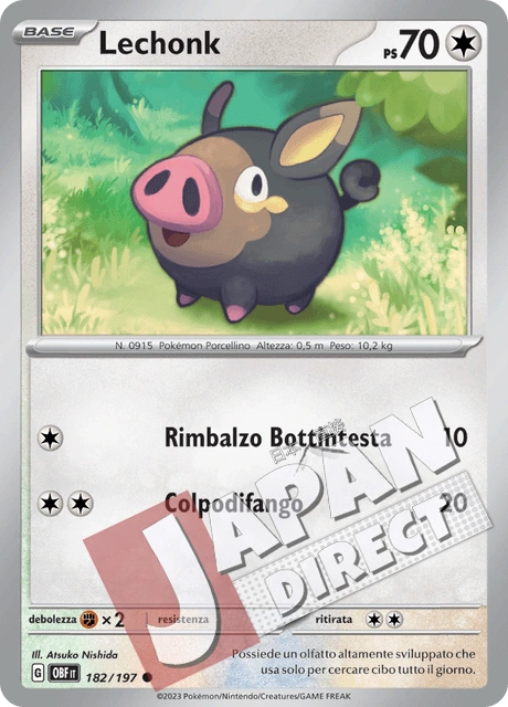 (OBF 182/197) Lechonk  Comune