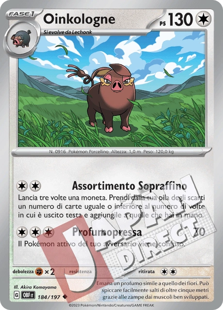 (OBF 184/197) Oinkologne  Non Comune