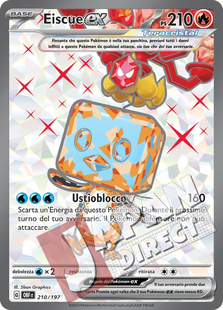 (OBF 210/197) Eiscue-ex Teracristal Full Art