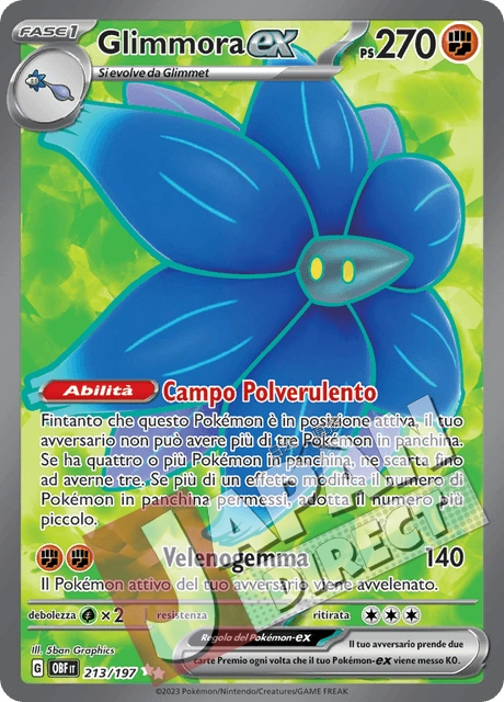 (OBF 213/197) Glimmora-ex  Full Art