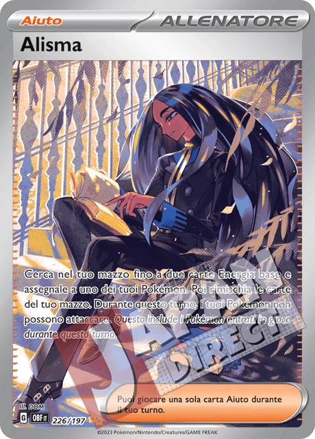 (OBF 226/197) Alisma  Alternative Art