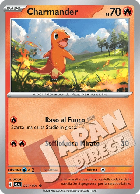(PAF 007/091) Charmander  Comune