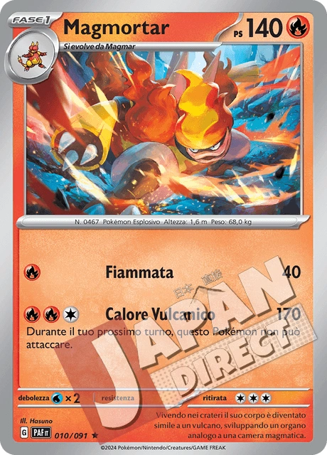 (PAF 010/091) Magmortar  Rara