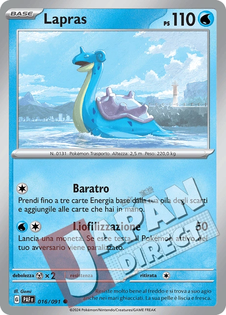 (PAF 016/091) Lapras  Comune