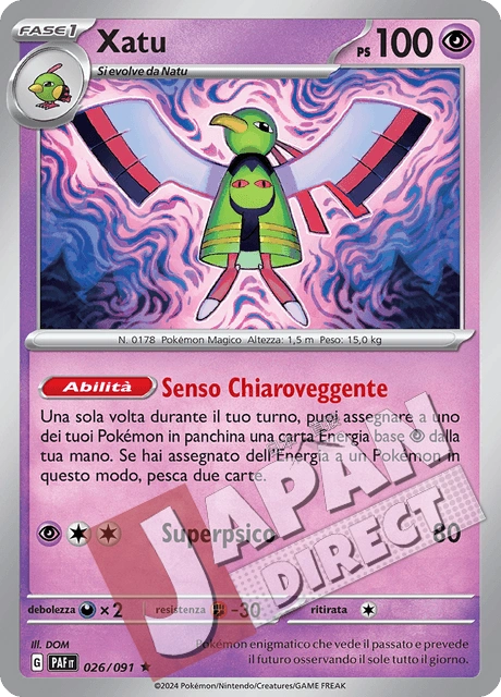 (PAF 026/091) Xatu  Rara