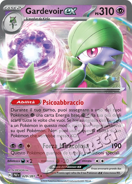 (PAF 029/091) Gardevoir-ex  Double Rare