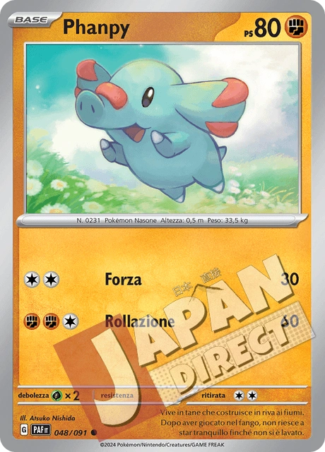 (PAF 048/091) Phanpy  Comune
