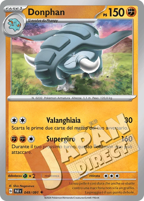 (PAF 049/091) Donphan  Non Comune