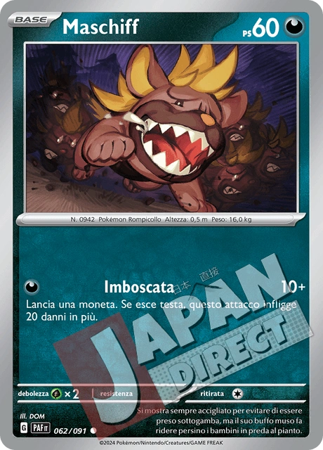 (PAF 062/091) Maschiff  Comune