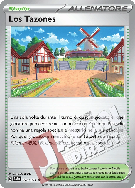 (PAF 076/091) Los Tazones  Non Comune