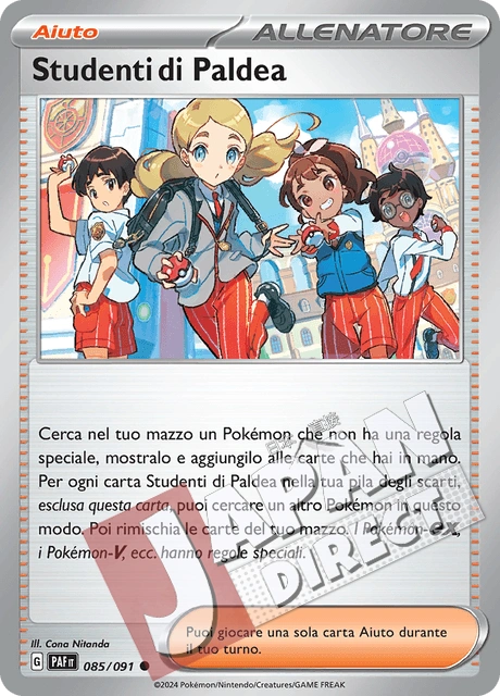 (PAF 085/091) Studenti di Paldea  Comune