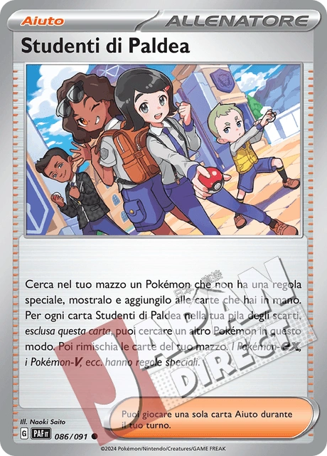 (PAF 086/091) Studenti di Paldea  Comune