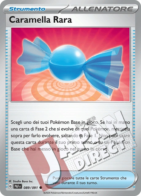 (PAF 089/091) Caramella Rara  Comune