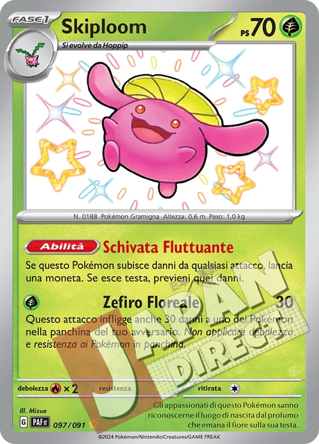 (PAF 097/091) Skiploom  Shiny