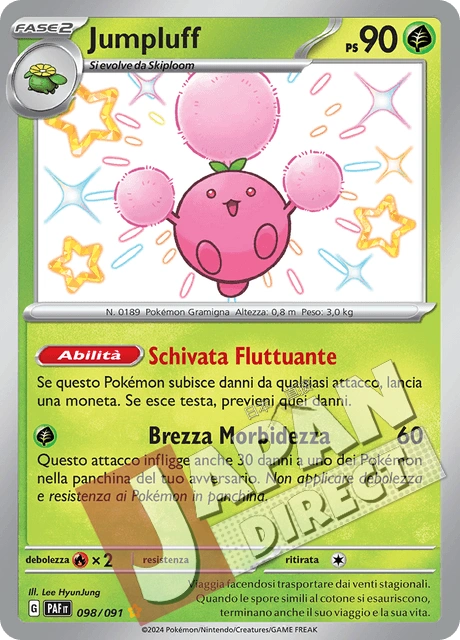 (PAF 098/091) Jumpluff  Shiny