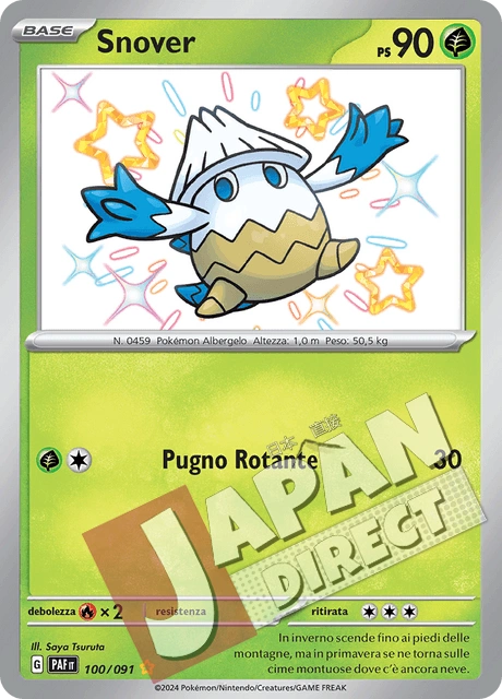 (PAF 100/091) Snover  Shiny