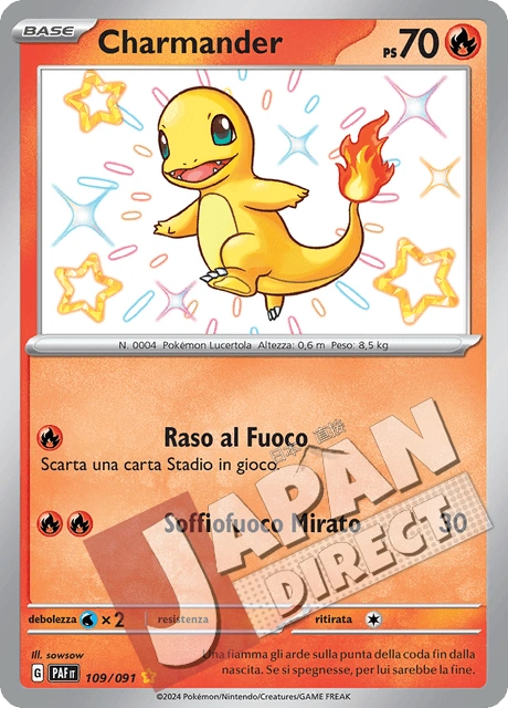 (PAF 109/091) Charmander  Shiny