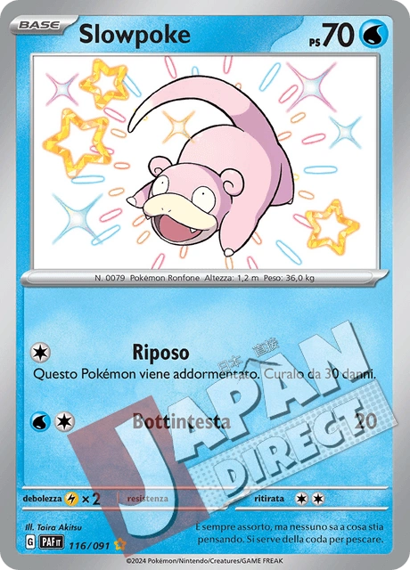 (PAF 116/091) Slowpoke  Shiny