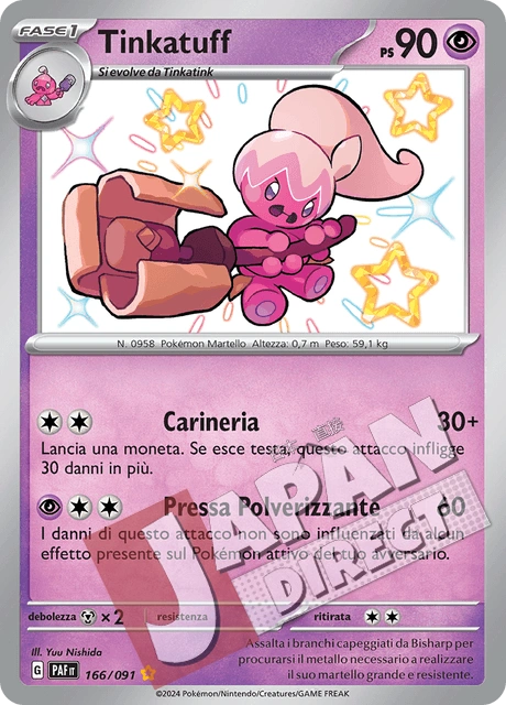 (PAF 166/091) Tinkatuff  Shiny