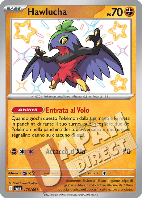 (PAF 175/091) Hawlucha  Shiny