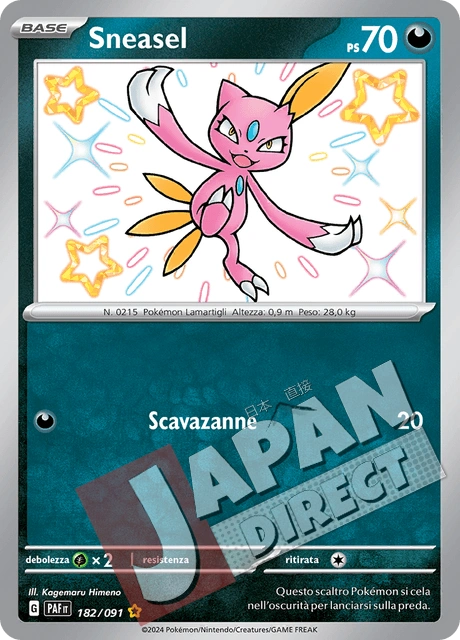 (PAF 182/091) Sneasel  Shiny