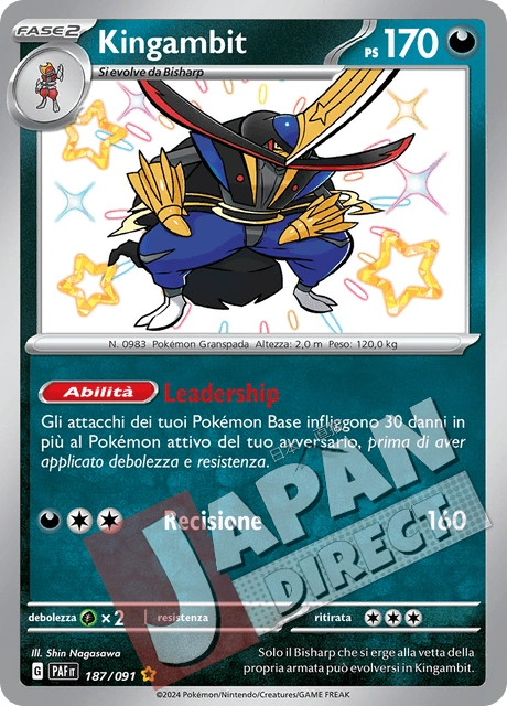 (PAF 187/091) Kingambit  Shiny