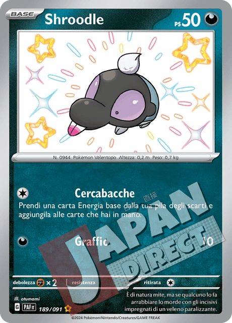 (PAF 189/091) Shroodle  Shiny