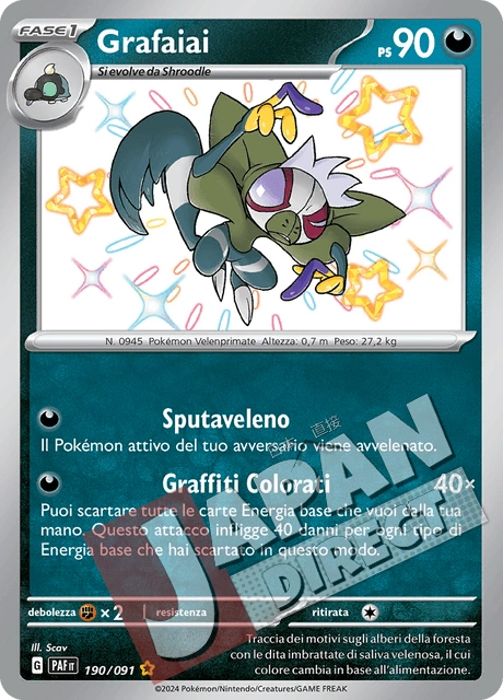 (PAF 190/091) Grafaiai  Shiny