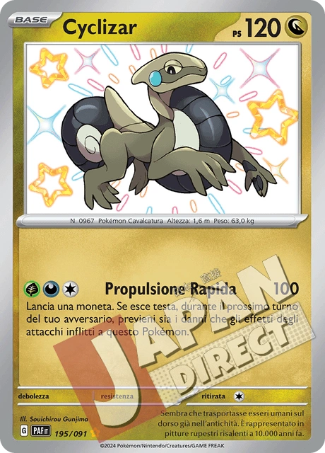 (PAF 195/091) Cyclizar  Shiny