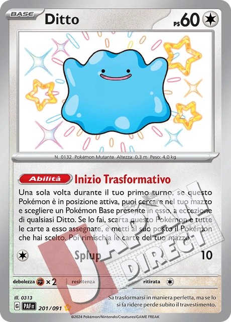 (PAF 201/091) Ditto  Shiny