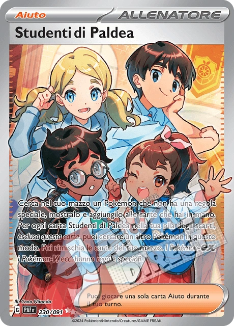 (PAF 230/091) Studenti di Paldea  Full Art
