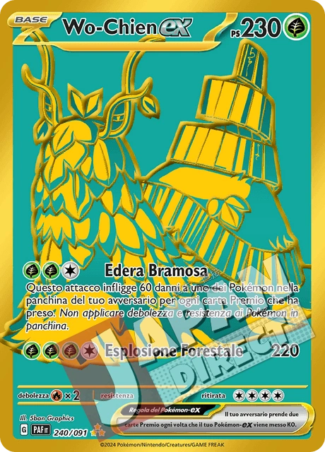 (PAF 240/091) Wo-Chien-ex  Rara Segreta