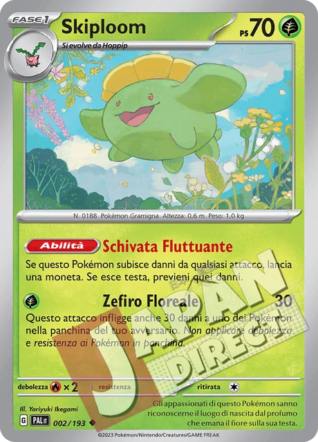 (PAL 002/193) Skiploom  Non Comune