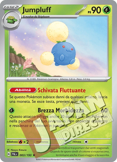 (PAL 003/193) Jumpluff  Rara