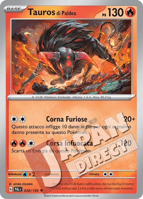 (PAL 028/193) Tauros di Paldea  Non Comune