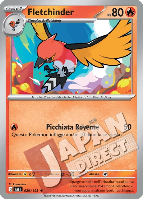 (PAL 029/193) Fletchinder  Non Comune