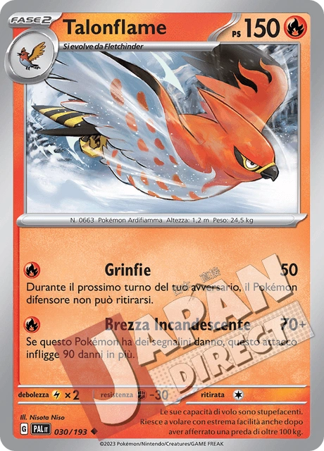 (PAL 030/193) Talonflame  Non Comune